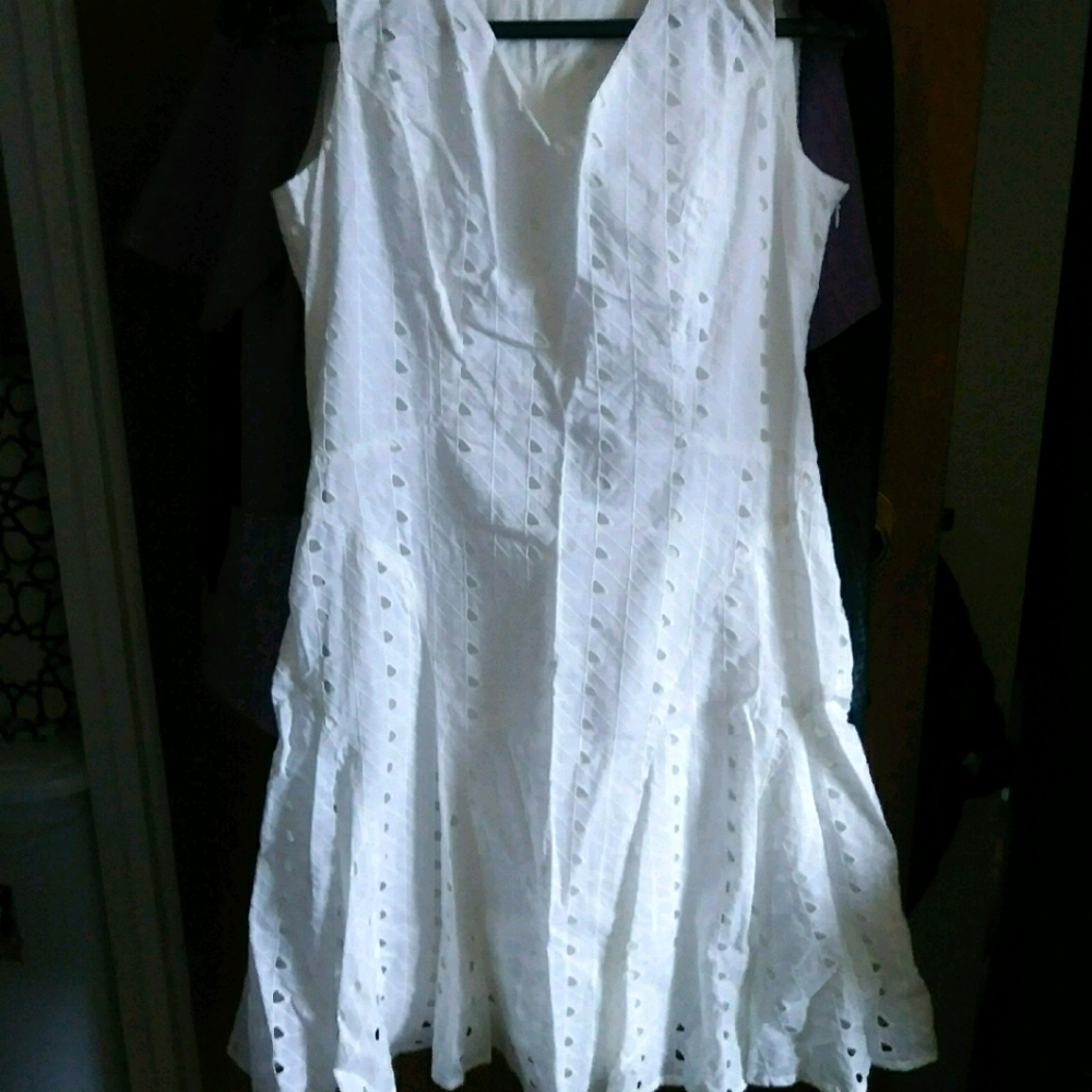 White dress